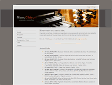 Tablet Screenshot of marcchiron.com